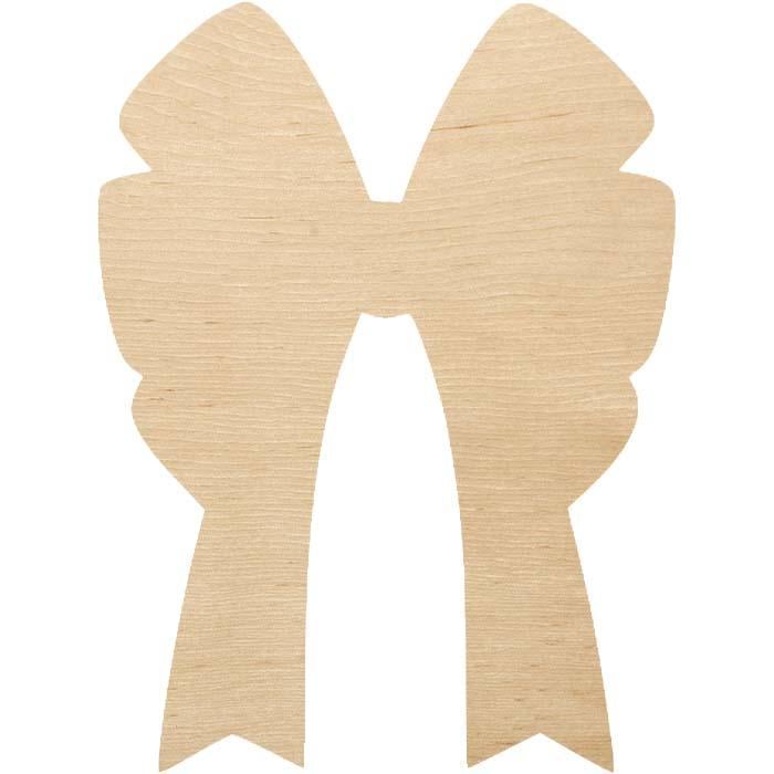 Заготовка из фанеры Бант №9 1,5x2 см (390110029)