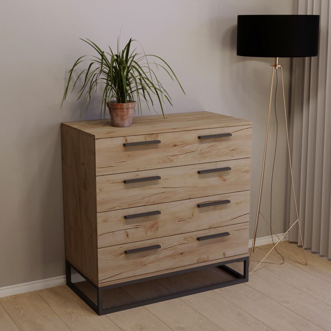 Комод Тиса Мебель 428 Дуб Тахо (9004045)