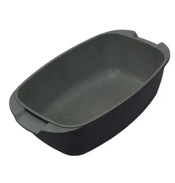 Жаровня-каструля Royalty Line з арома кришкою/мармурове покриття для духовки і плити (01142) - фото 2