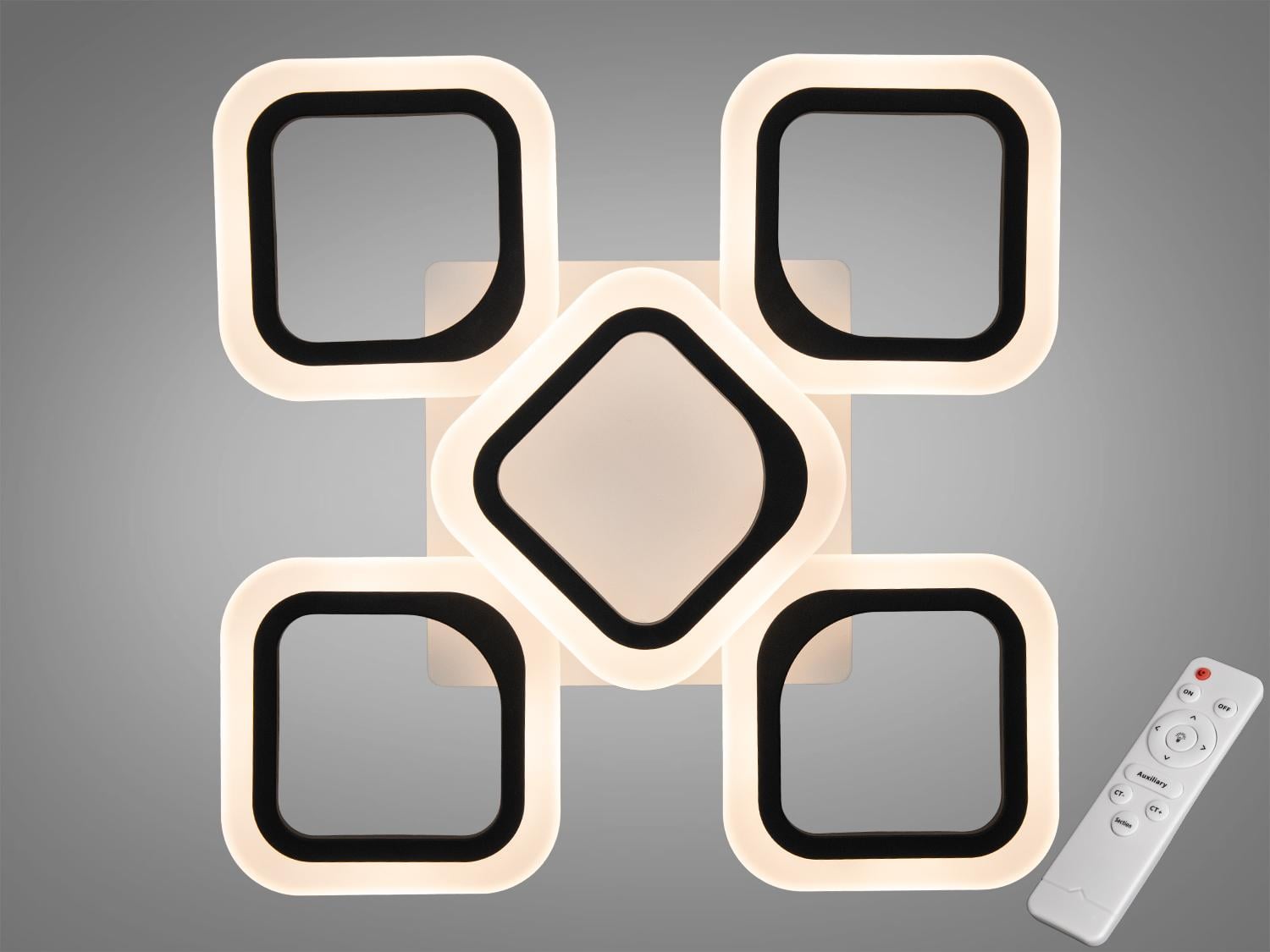 Люстра LED Diasha 50W AS8060/4/1BK Черный Люстра LED Diasha 50W AS8060/4/1BK Черный