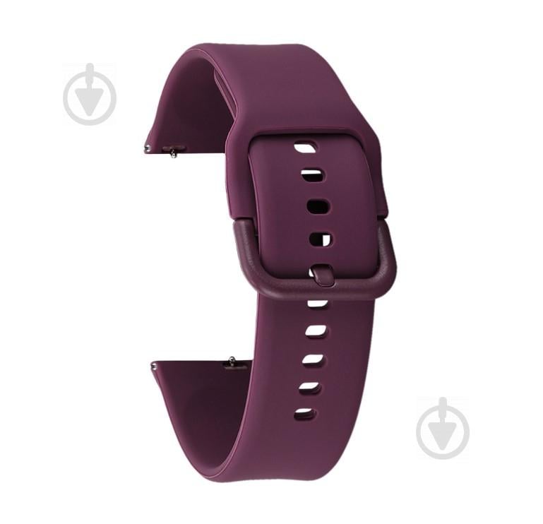Ремешок для Amazfit BIP | Bip Lite | Bip U / Pro/ Mini | GTS | GTS 2 | Gtr 42mm силиконовый 20мм Винный BeWatch (1012310)