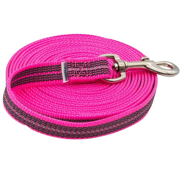 Поводки без ручки для собак Sprenger Rubberized Leash without Handle 1,9х10 м Розовый (4022853210678)
