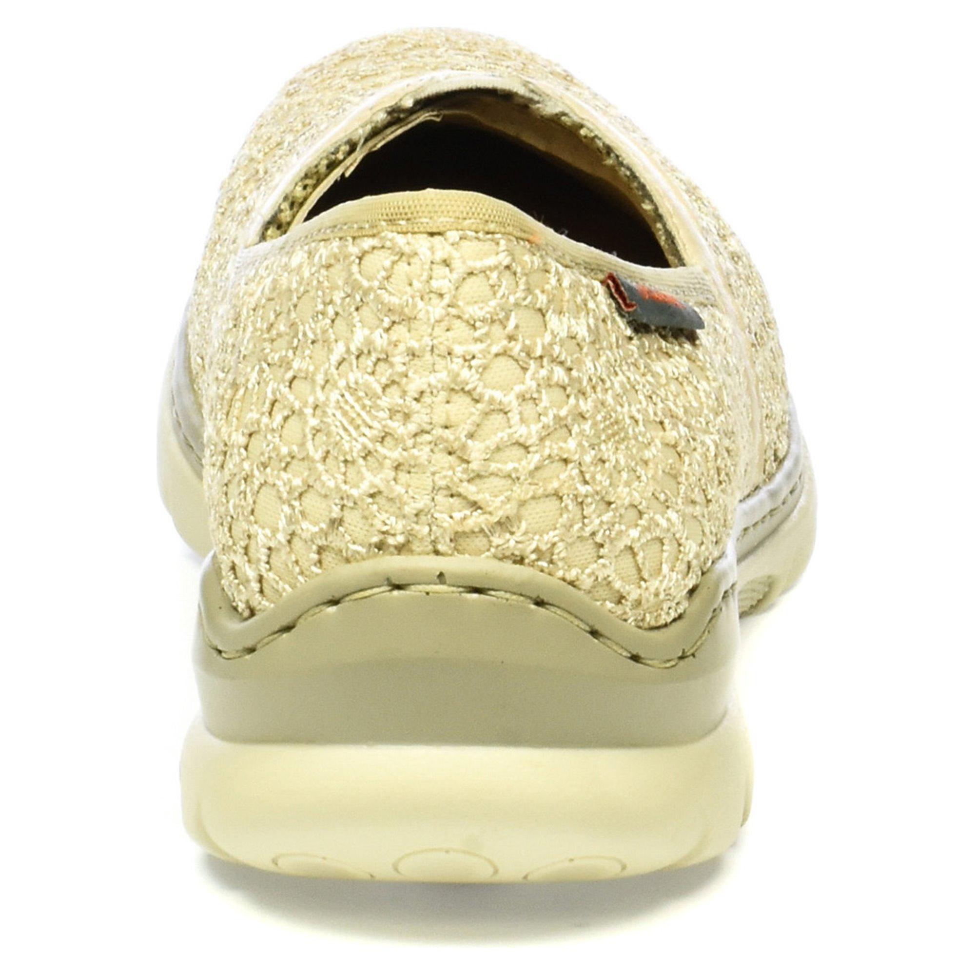 Мокасины женские Rieker р. 36 Бежевый (04633-36) - фото 10