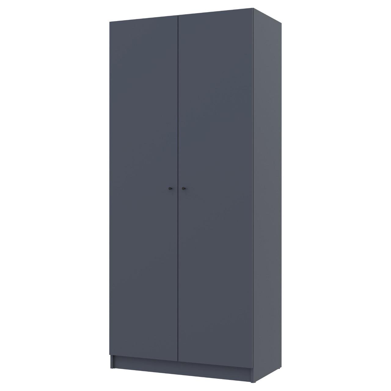 Шкаф распашной для одежды Doros Промо 90х48х204 см Графит (DRS-011199)