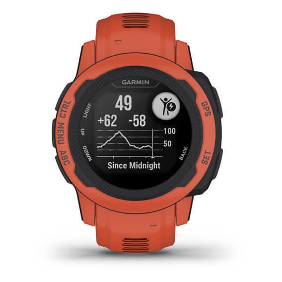 Смарт-годинник Garmin Instinct 2S Standard Edition Poppy (010-02563-16) - фото 4