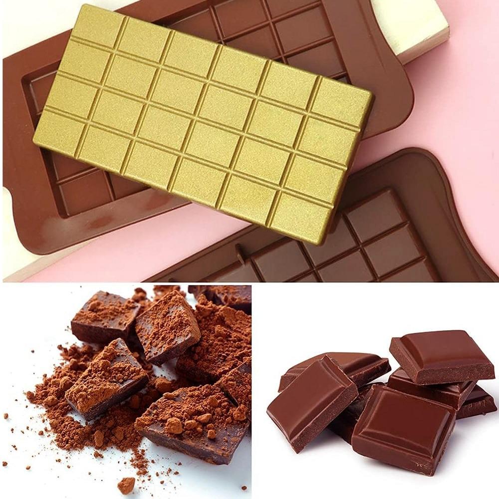 Форма силиконовая для конфет/льда плитка 19х16х2 см (MH-3426) - фото 4