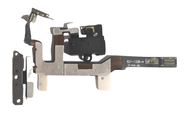 Шлейф Flat Cable основной для Iphone 4S with HF connector Черный (000018977)