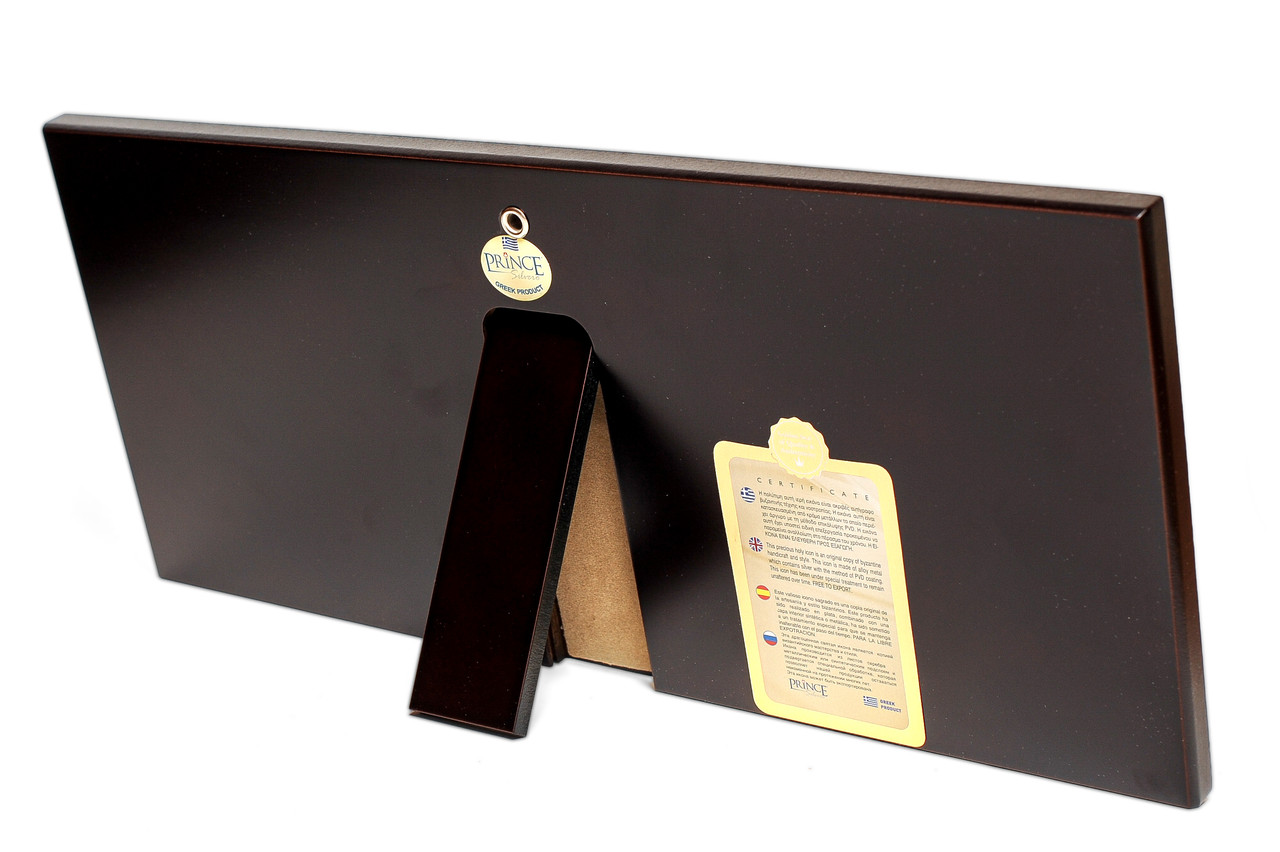 Ікона срібна Таємна Вечеря 38,5x17 см (MA/E1203M-KER) - фото 2 Ікона срібна Таємна Вечеря 38,5x17 см (MA/E1203M-KER) - фото 2