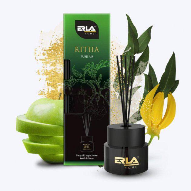 Ароматизатор з паличками К-2 Erla Home Ritha чисте повітря 100 мл (K20584)