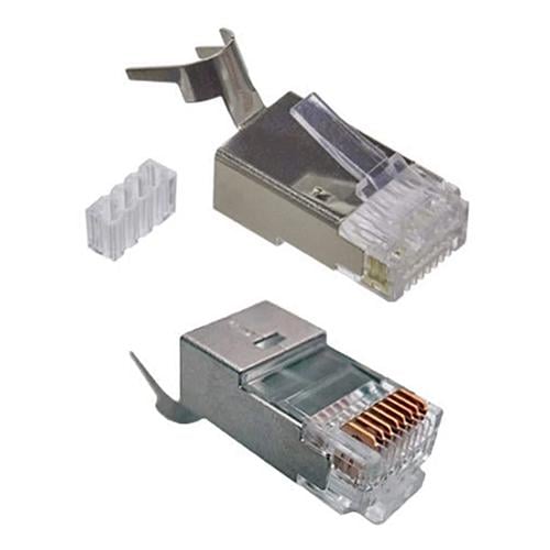 Коннектор Kingda RJ45 KD-PG8027 STP/7 cat/8p8c 50 шт. (21831541)