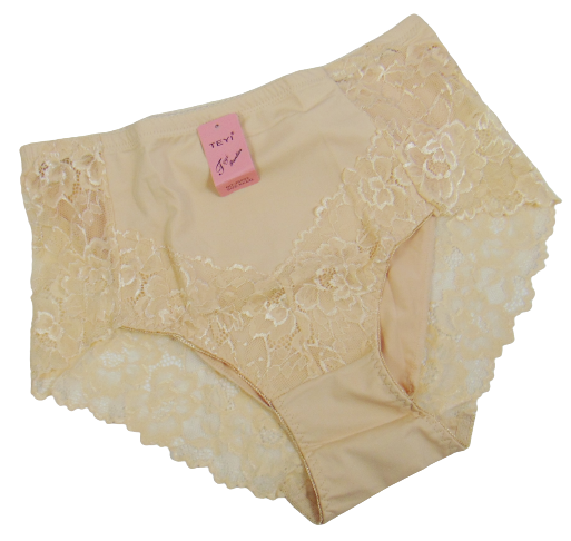 Труси жіночі мереживні Teyi 35002 5XL Бежевий (2022714024)