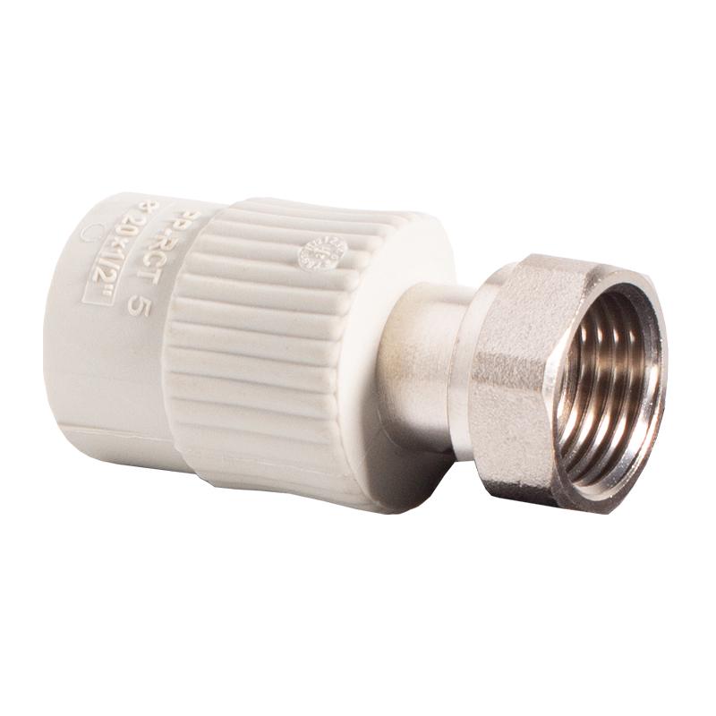 Муфта с накидной гайкой REIGER PP-R РВ 20 мм х 1/2" (TU-20727)