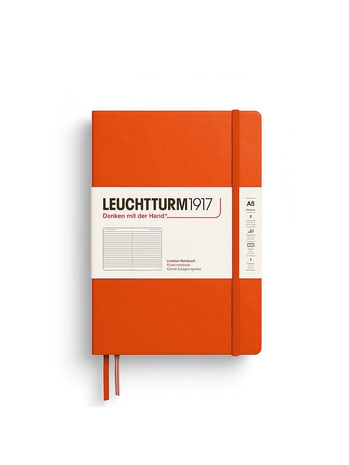 Блокнот Leuchtturm1917 средний Pumpkin линия (373983) Блокнот Leuchtturm1917 средний Pumpkin линия (373983)