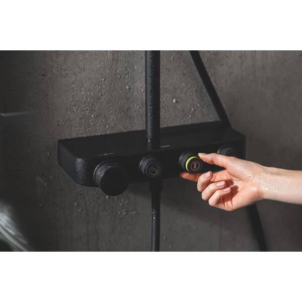 Душева система Grohe Euphoria Smart Control System 310 Duo з термостатом матовий Чорний (22120KF0) - фото 5
