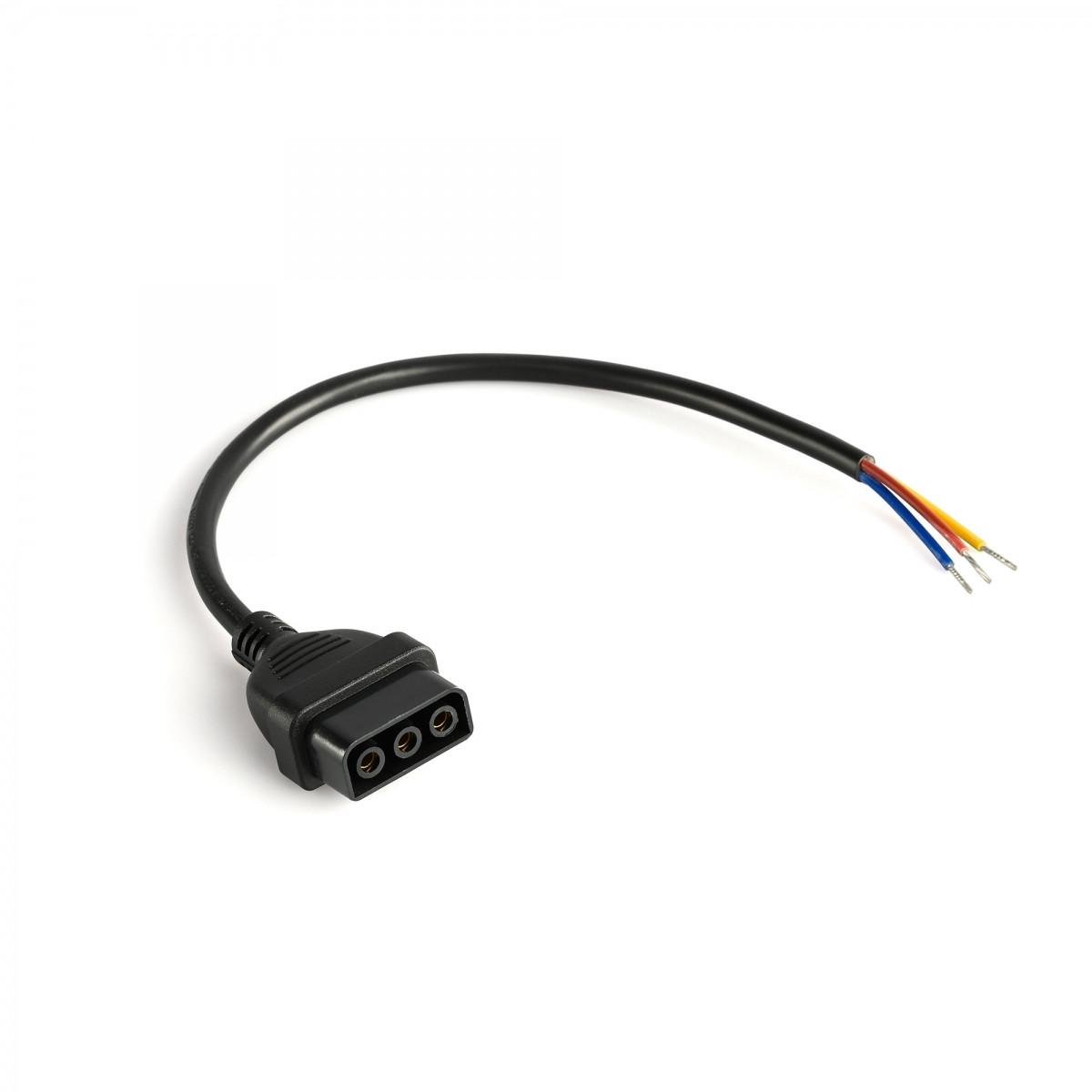 Кабель питания для линейного светильника Videx BNL02 Black Кабель питания для линейного светильника Videx BNL02 Black