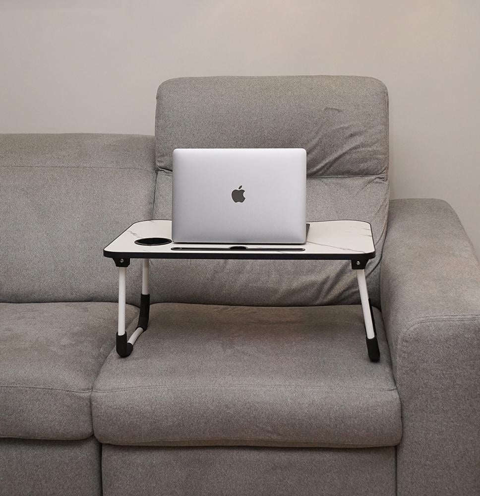 Столик для ноутбука Fabrika Marble White - фото 8