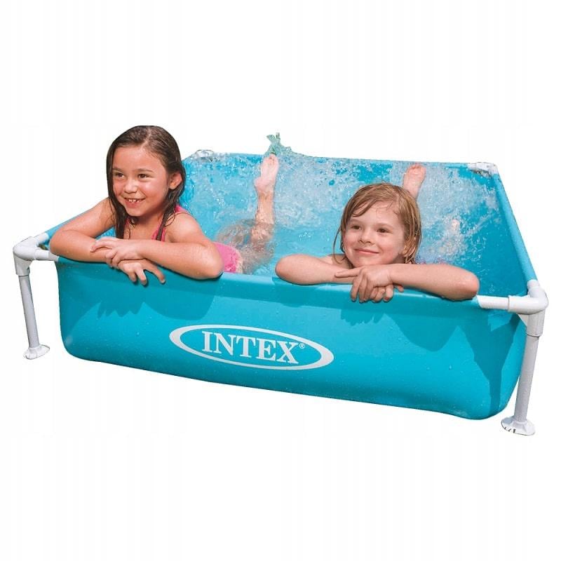 ᐉ Бассейн детский каркасный Intex 57173 122х122-30 см 340 л (57173 ...
