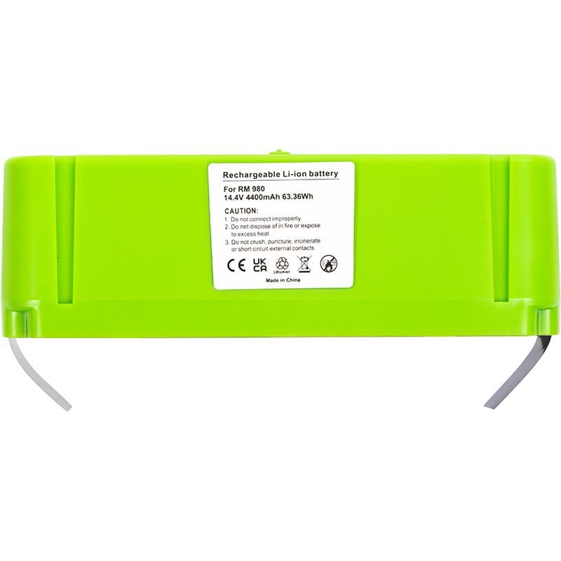 Аккумулятор Power для пылесоса iRobot Roomba 980 14,4V 4400mAh