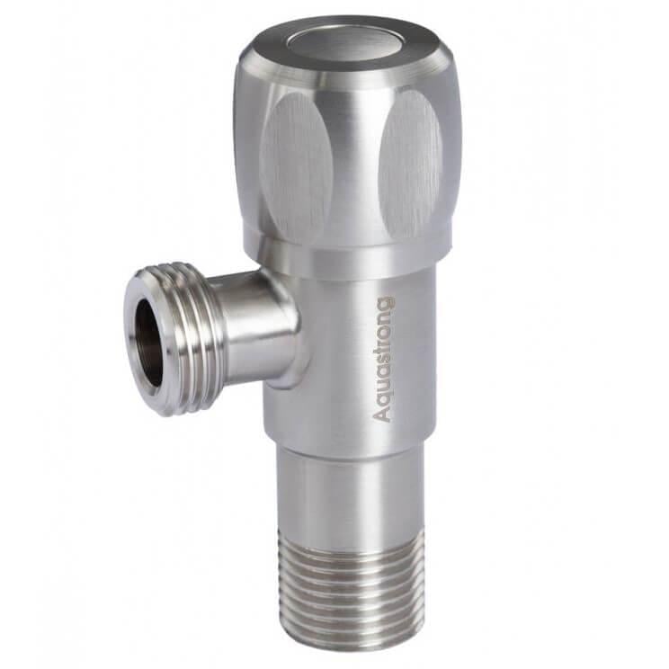 Кран приборный Aquastrong R7 1/2"x3/4" нержавеющая сталь (R709) Кран приборный Aquastrong R7 1/2"x3/4" нержавеющая сталь (R709)