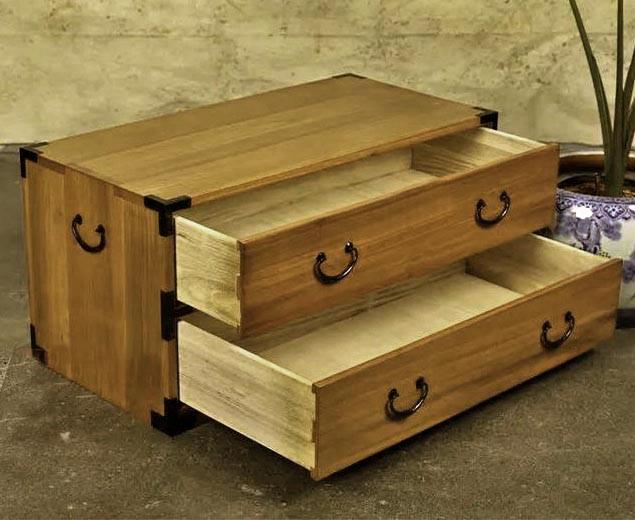 Комод тансу из дерева Манила Сиена (КТУ-009505)