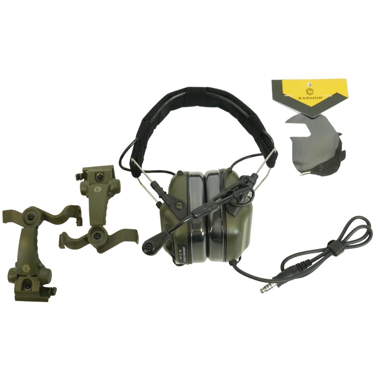 Навушники тактичні активні Earmor M32X MOD4 (2693873552)