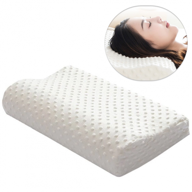 Подушка ортопедическая Comfort Memory Foam Pillow 30х50см Белый - фото 3