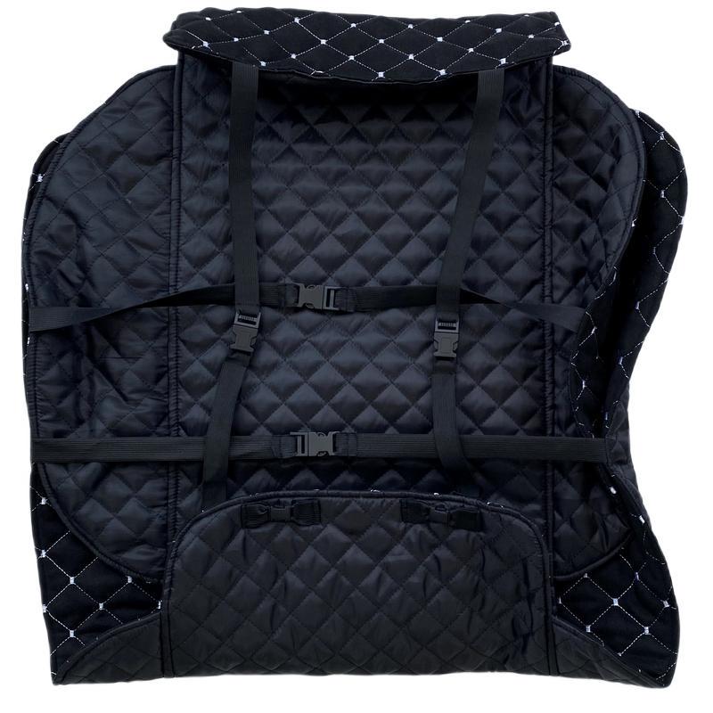 Накидка на сиденье автомобиля Lux эко-замша широкая с прошивкой 1 шт. Черный/Белый (795) - фото 5 Накидка на сиденье автомобиля Lux эко-замша широкая с прошивкой 1 шт. Черный/Белый (795) - фото 5