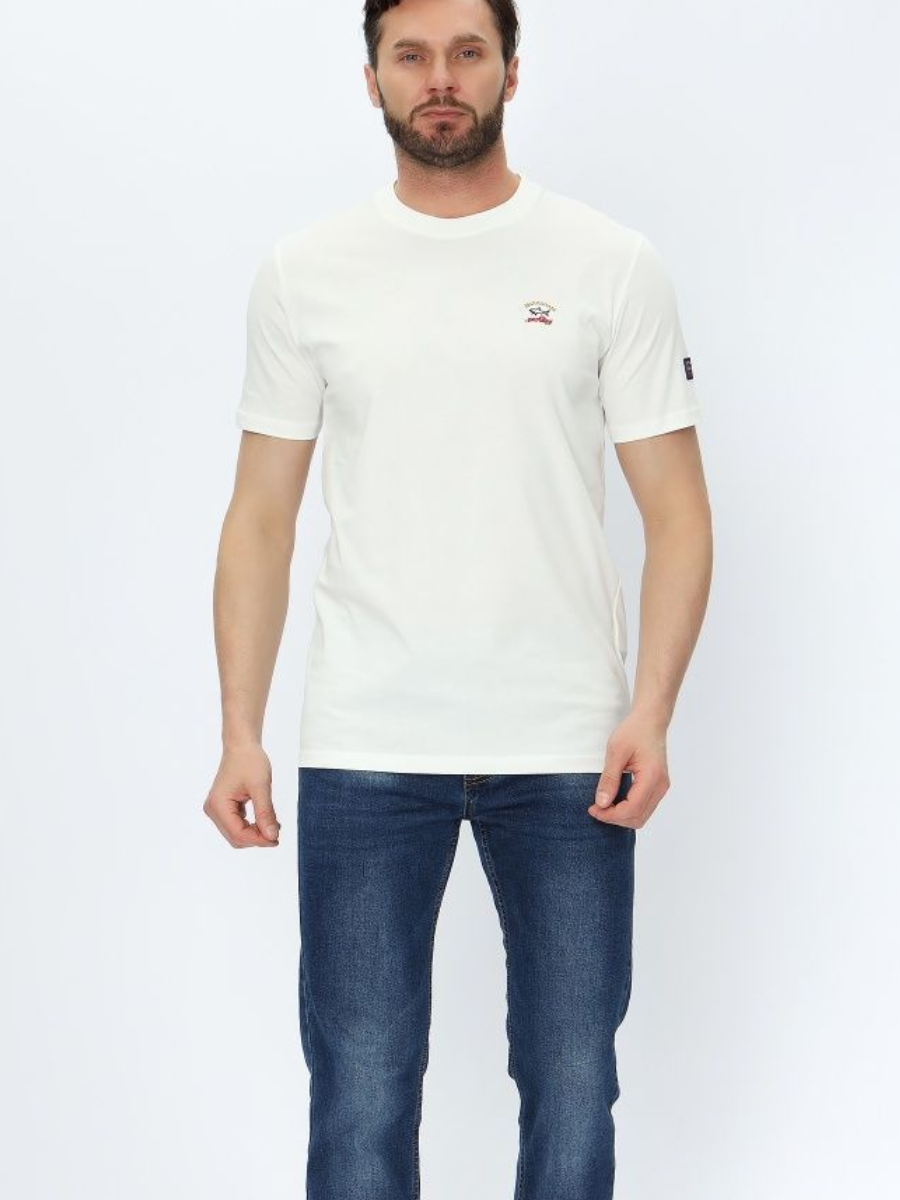 Футболка мужская Paul & Shark PS11126WT 3XL (6421961)