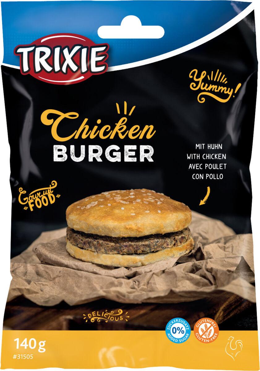Лакомство для собак Trixie Chicken Burger с курицей 9 см 140 г (1789933429)