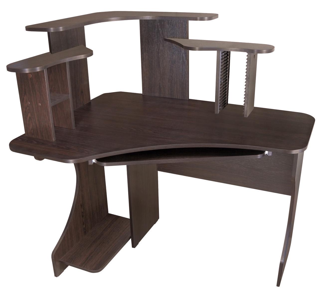 Стол компьютерный угловой МАКСИ-МЕбель Фаворит плюс Венге магия (101923)
