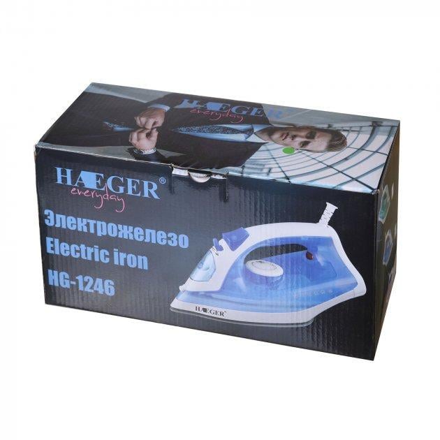 ᐉ Паровой утюг Haeger HG-1246 2200 Вт Синий (HG-1246) • Купить в Киеве ...