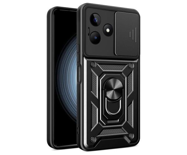 Чехол накладка Ricco Camera Sliding для Realme C53 Черный
