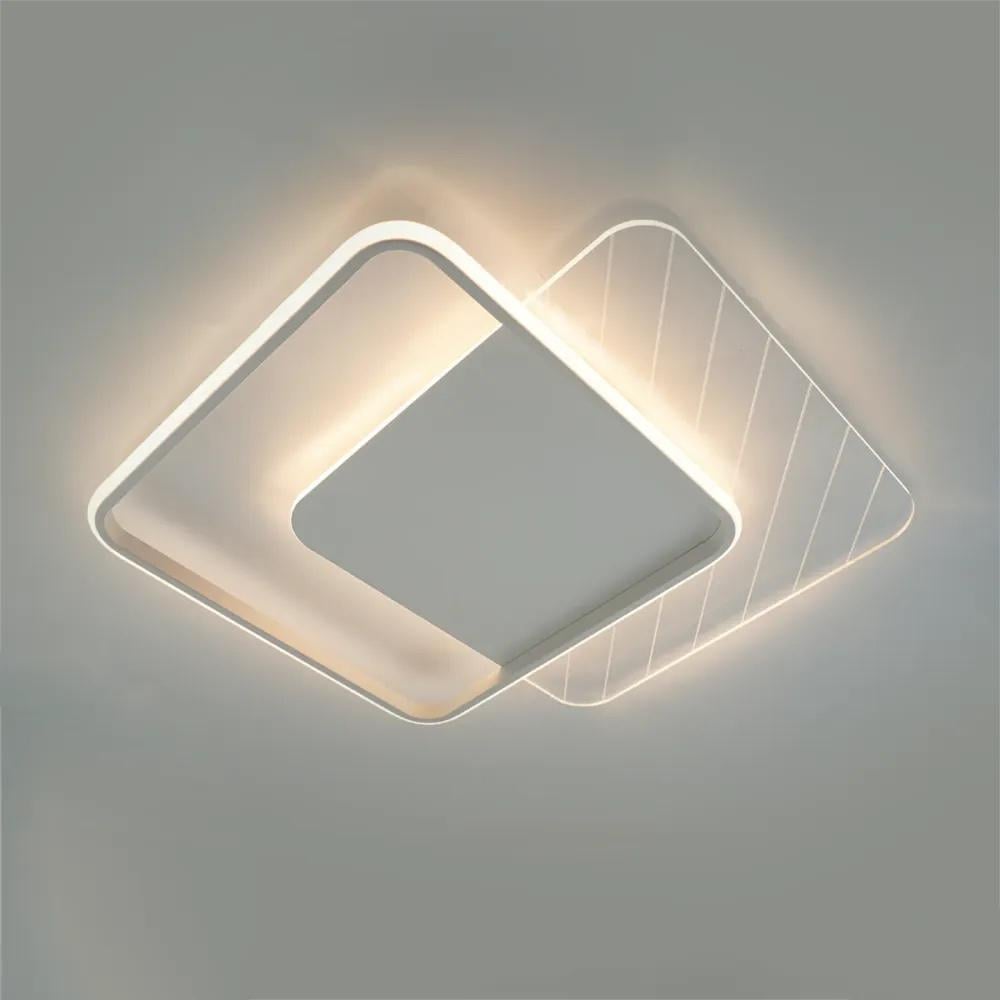 Люстра світлодіодна ESLLSE AMATO 60W/2S/APP/505x505x52/220V/IP20 White/Clear (27712907) - фото 1