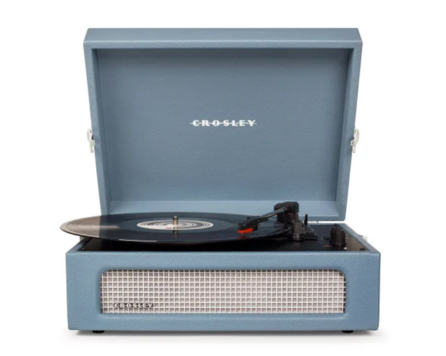 Проигрыватель виниловый Crosley Voyager Washed Blue (CR8017A-WB)