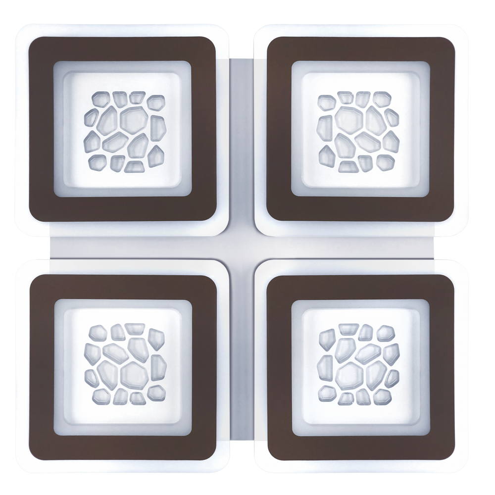Потолочный LED-светильник Velmax Smart V-CL-ROCKY с пультом 150W 3000/6500K 10500 Lm (28688882)