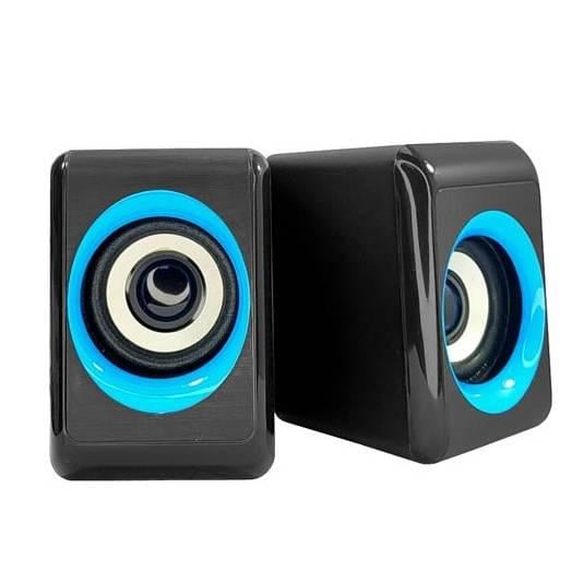 Колонки Hotmai HT-208 USB/3,5 мм 2х2W 20Hz- 18KHz з регулятором гучності Black (34805)