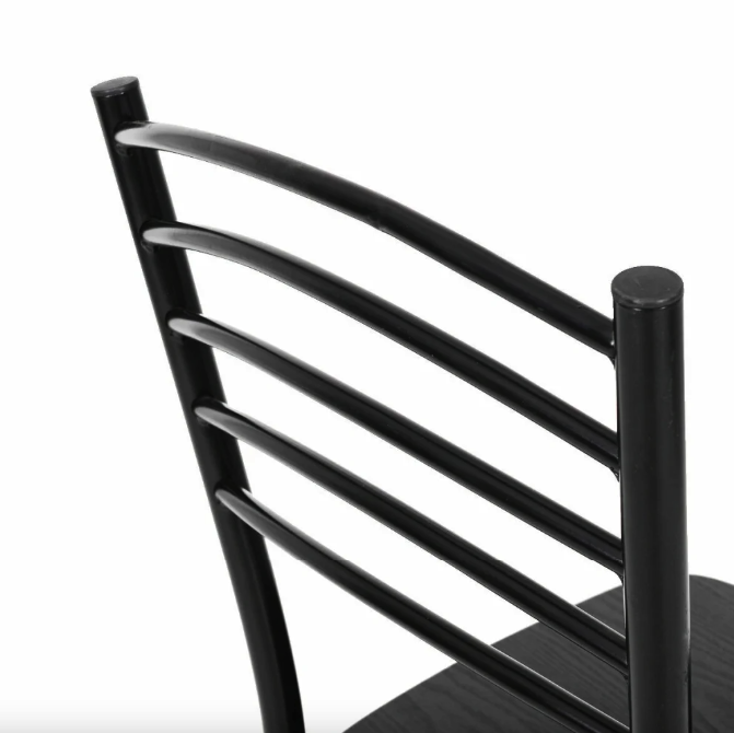 Комплект мебели Costway Katarina стол и 4 стула Черный (4766) - фото 8 Комплект мебели Costway Katarina стол и 4 стула Черный (4766) - фото 8