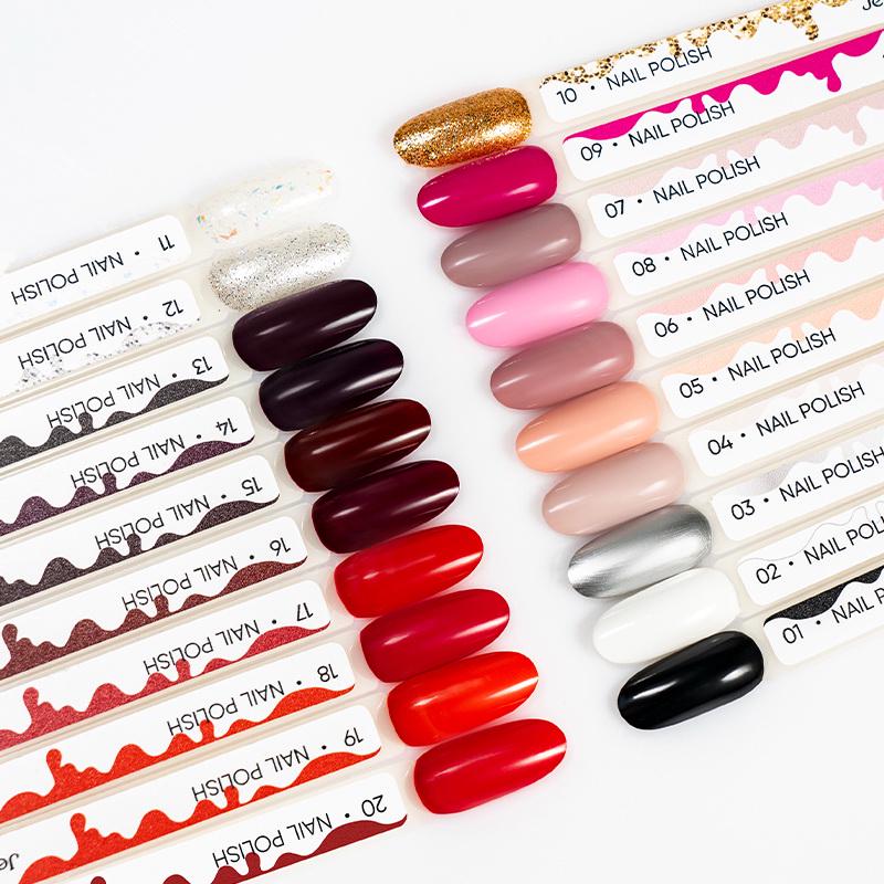 Лак для ногтей Jerden Proff 017 5 мл Красный коралл (90045227) - фото 2