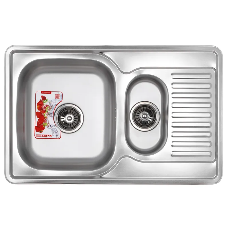 Мойка для кухни Zerix Z7850A-08-180E Armonia Satin (ZS0576) Мойка для кухни Zerix Z7850A-08-180E Armonia Satin (ZS0576)