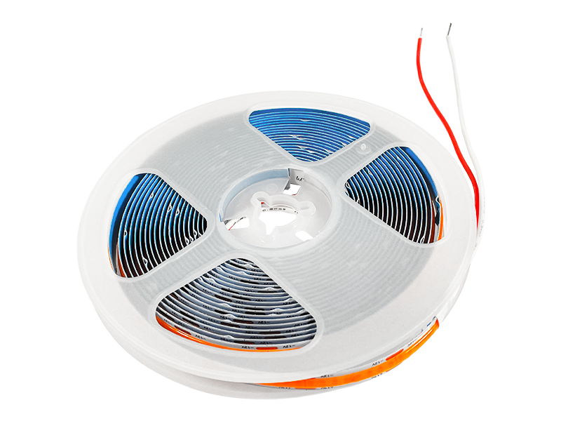 Светодиодная лента COB 320 LED 12 В 12 Вт/м 350Lm IP20 1 м Розовый (7632)