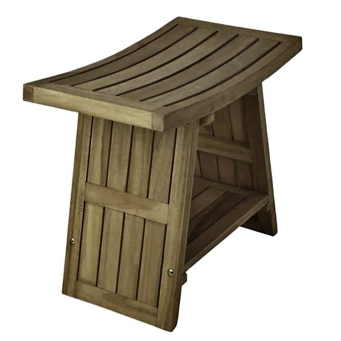 Табурет для ванной из дерева Рупиль Палисандр (ТВН-002102)