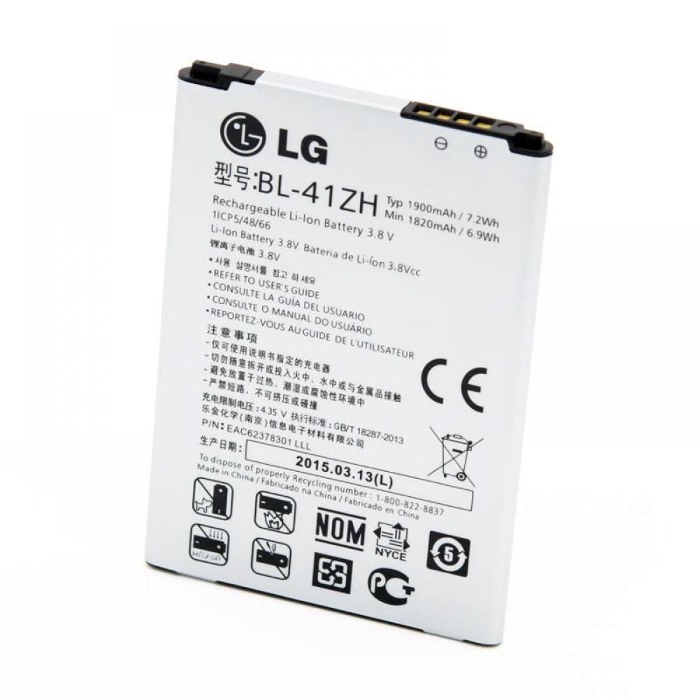 Акумулятор для LG L FINO/LEON/L50/D213/D221/D295/H324 BL-41ZH PRC - фото 1