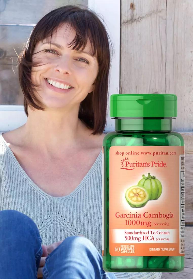 Гарциния камбоджийская Puritan's Pride Garcinia Cambogia 1000 mg 60 капс. - фото 2