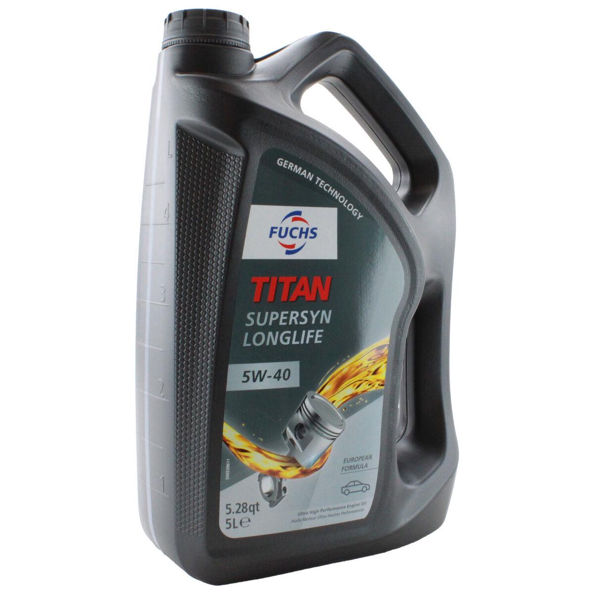 Моторное масло Titan SuperSyn LongLife 5W-40 5 л