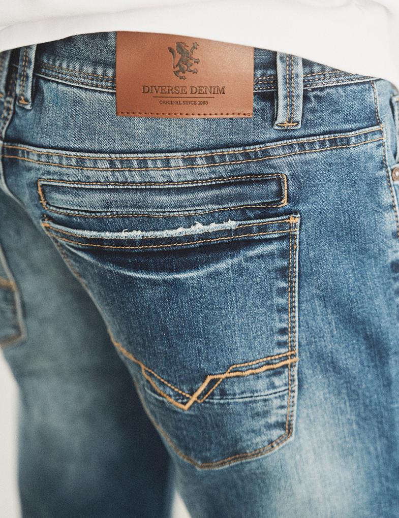 Джинси чоловічі Diverse KRISTOFER 244 р. 34/32 Блакитний (5905384027030) - фото 3 Джинси чоловічі Diverse KRISTOFER 244 р. 34/32 Блакитний (5905384027030) - фото 3