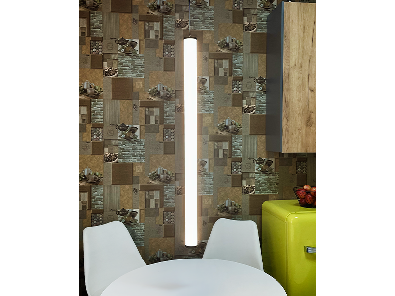 Светильник светодиодный подвесной линейный LEDUA N30-2000 круглый вертикальный 220V 54W 14400 Lm 4000К Черный (25344239) - фото 4 Светильник светодиодный подвесной линейный LEDUA N30-2000 круглый вертикальный 220V 54W 14400 Lm 4000К Черный (25344239) - фото 4