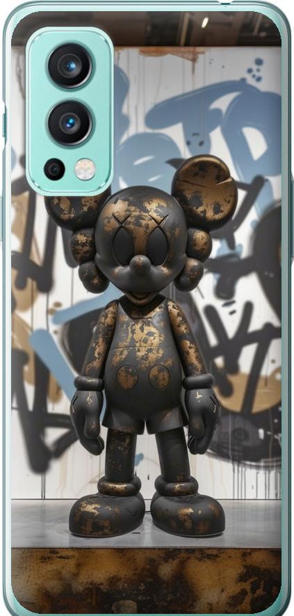 Чехол на OnePlus Nord 2 Bronze kaws v2 (6098u-2468-42517)