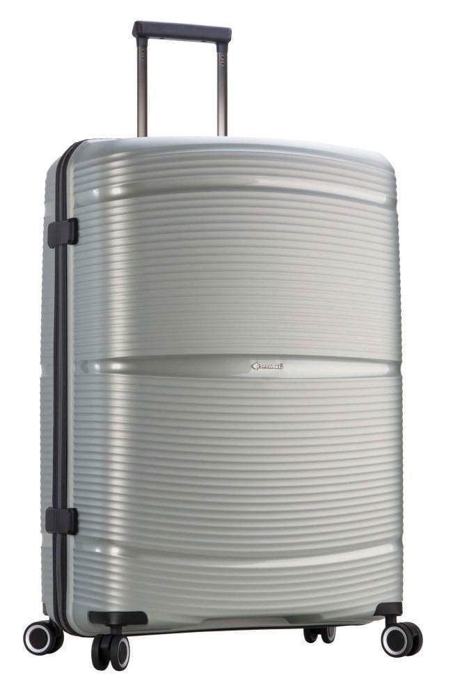 Чемодан Snowball 94103 большой 105 л Серебряный (94103-L-Silver)