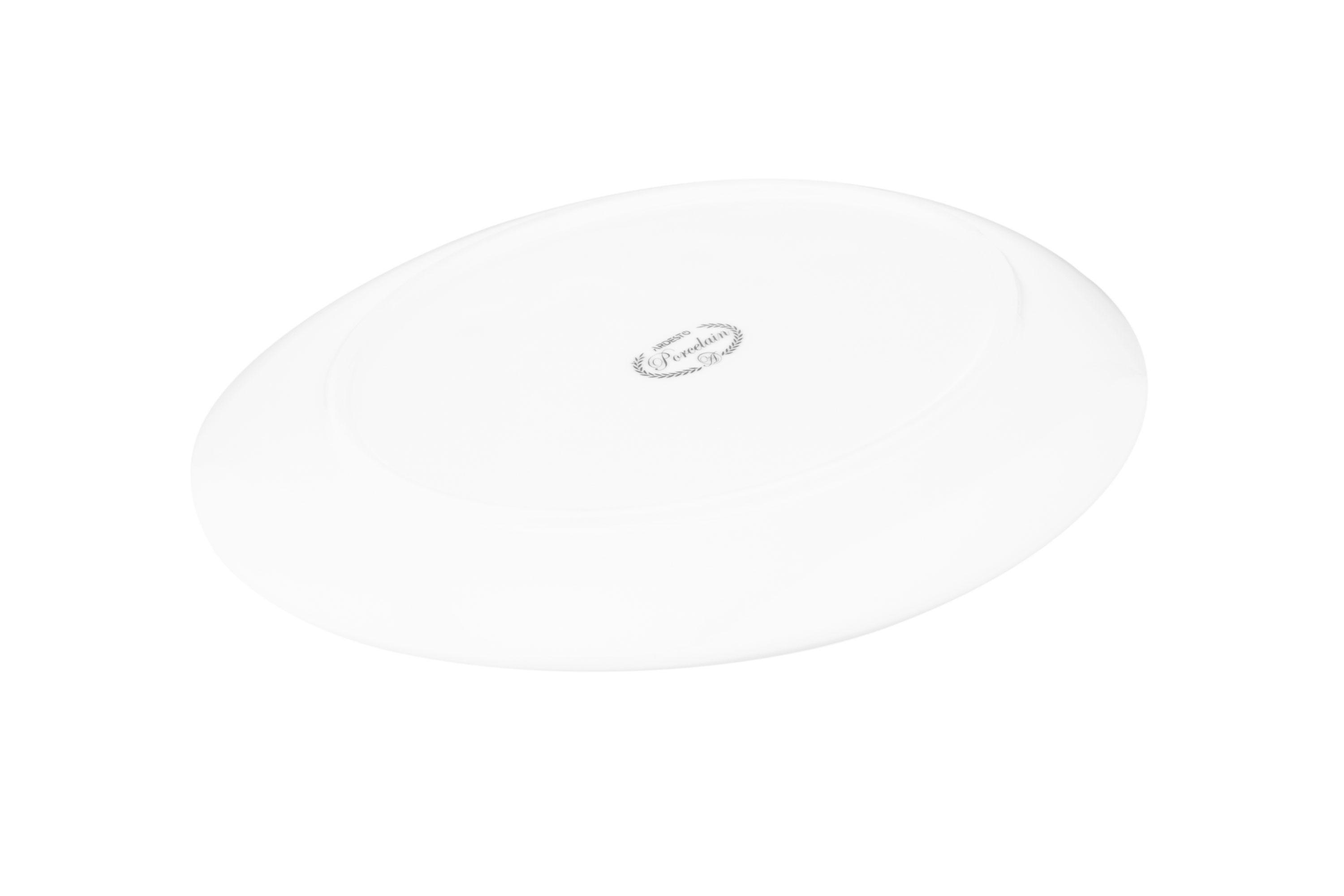 Блюдо овальне Ardesto порцеляна 20,5х16 см (ERC-AR3725) - фото 2