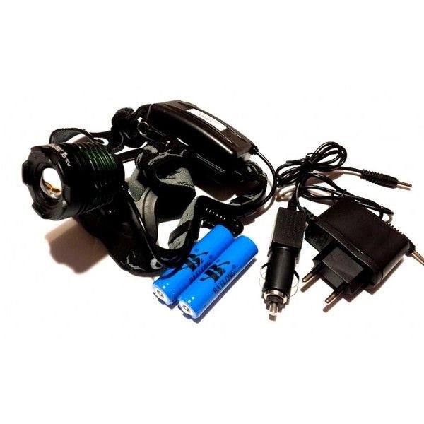 Фонарь налобный BL-2188B-T6 водонепроницаемый (ws85561)